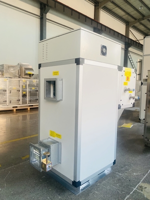 600 CMH Steam Heating Desiccant Rotor Dehumidifier For Pharmaceutical Application